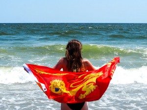 rockaway-beach-norman-flag