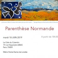 La Parenthèse Normande : mardi 18 juin    (le RV mensuel du Réseau Normand à Paris)