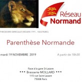Parenthèse Normande du 19 novembre, 18h30 – Brasserie Mollard